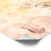 Blauer Honig Bär Perfect Poster (Hoek)