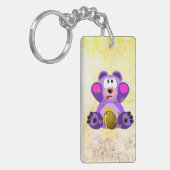 Blauer Honig Bär Sleutelhanger (Voorkant Links)