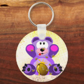 Blauer Honig Bär Sleutelhanger (Voorkant)