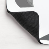 blauer Kettenbagger Muismat (Hoek)