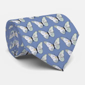 Blauer Schmetterling Stropdas (Opgerold)