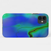 blauer und grüner Blitz iphone Kasten Case-Mate iPhone Case (Achterkant (horizontaal))
