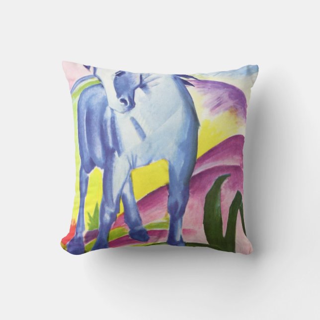 Blaues Pferd I van Franz Marc Sierkussen (Voorkant)