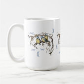Blaumeisen Vintage-Tasse Koffiemok (Links)