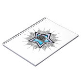 blausterslak notitieboek (Linkerzijde)