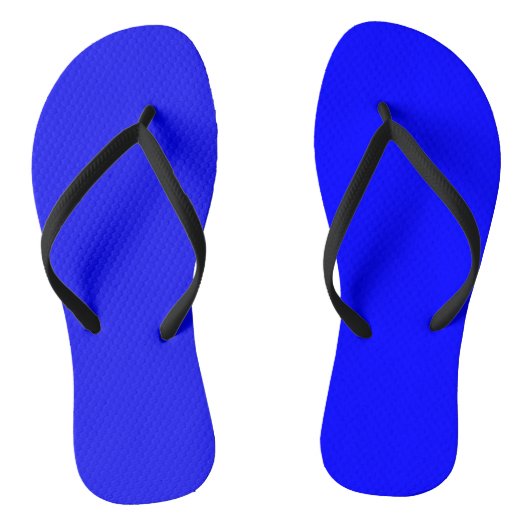 Blauw 0303ff teenslippers (Voetbed)