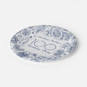 Blauw  100e Bord voor whitday-papier (Gekanteld)