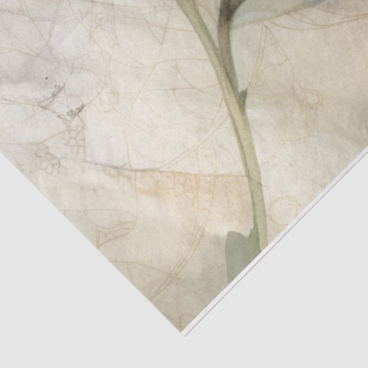 Blauw 10 tissuepapier (Detail)