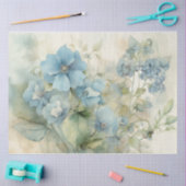 Blauw 13 tissuepapier (Craft)