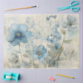 Blauw 14 tissuepapier (Craft)