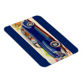 Blauw 1941 Plymouth Magneet (Rechterzijde)
