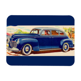 Blauw 1941 Plymouth Magneet