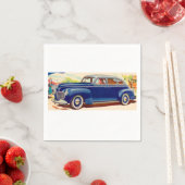Blauw 1941 Plymouth Servetten (Insitu)