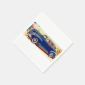 Blauw 1941 Plymouth Servetten (Hoek)