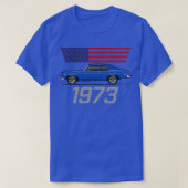Blauw 1973 t-shirt (Design voorkant)