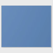 Blauw 1 cadeaupapier (Vlak)