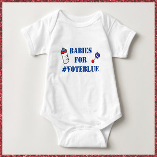 BLAUW 1-stuks Baby Bodysuit baby's