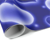 blauw 2000s hardeklappapier cadeaupapier (Rol Hoek)