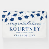 Blauw 2025 Afstuderen Banner (Horizontaal)