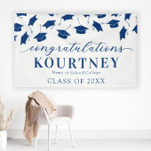 Blauw 2025 Afstuderen Banner