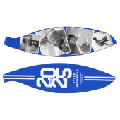 Blauw 2025 Afstuderen Senior 4 Foto Basketbal (Panelen)