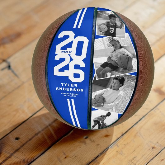 Blauw 2025 Afstuderen Senior 4 Foto Basketbal