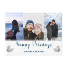 Blauw 3 foto Kerstvakantie