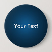 Blauw 4-inch aangepaste Button Sjabloon (Voorkant)