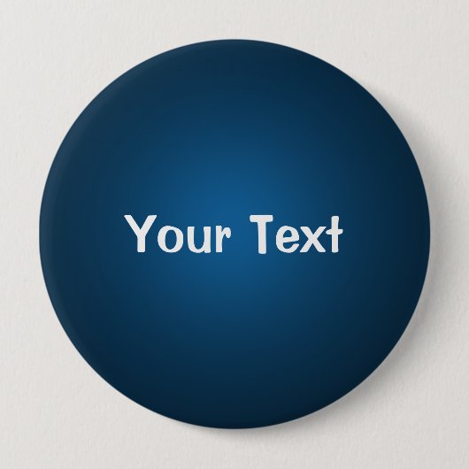 Blauw 4-inch aangepaste Button Sjabloon (Voorkant)
