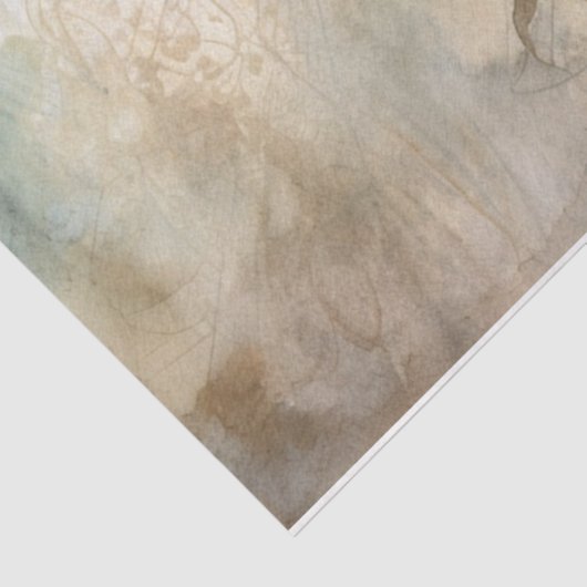 Blauw 9 tissuepapier (Detail)