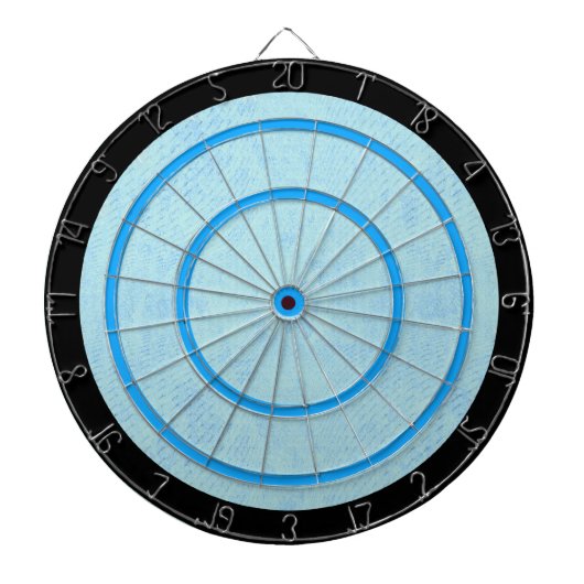 Blauw, aangepast formaat dartboard dartbord (Voorkant)