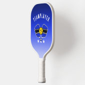 Blauw Aangepast Pickleball Paddle (Links)