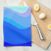 Blauw Abstract 1112 Theedoek (Quarter Fold)