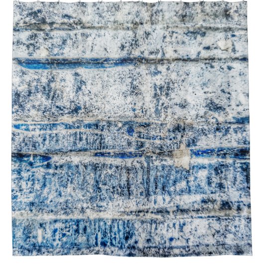 Blauw abstract achtergrondontwerp abstract, veroud douchegordijn (Voorkant)