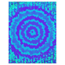 Blauw Abstract Bloem Scrapbook Papier Bulk Pagina'