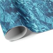 Blauw Abstract Cadeaupapier (Rol Hoek)