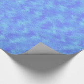 Blauw Abstract Cadeaupapier (Hoek)