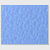 Blauw Abstract Cadeaupapier (Vlak)