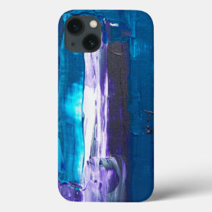 blauw abstract Case-Mate iPhone case