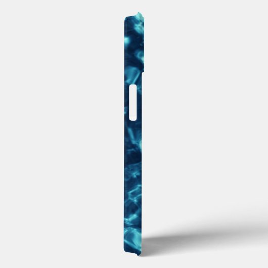 Blauw Abstract Case-Mate iPhone Case (Achterkant / Rechts)
