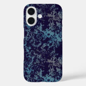 Blauw Abstract Case-Mate iPhone Case (Achterkant)