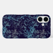 Blauw Abstract Case-Mate iPhone Case (Achterkant (horizontaal))