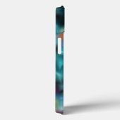 Blauw Abstract Case-Mate iPhone Case (Achterkant / Rechts)