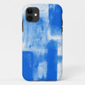 Blauw Abstract Case-Mate iPhone Case (Achterkant)