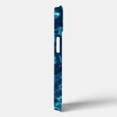 Blauw Abstract Case-Mate iPhone Case (Achterkant / Rechts)