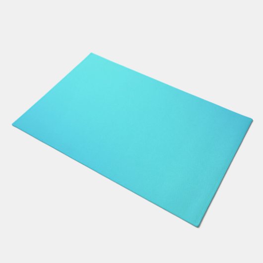 Blauw abstract deurmat (Schuin)