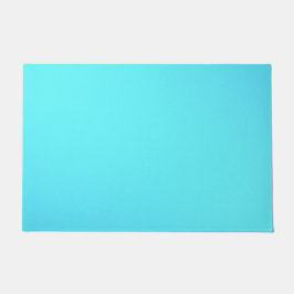 Blauw abstract deurmat