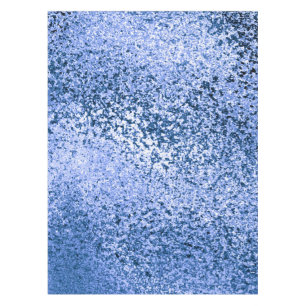 Blauw Abstract Katoenen Tafelkleed, 132cm x 178cm Tafelkleed