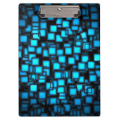 Blauw Abstract/Klembord Klembord (Voorkant)