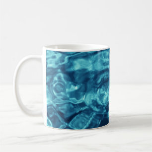 Blauw Abstract Koffiemok